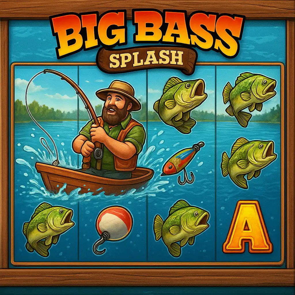 Big Bass Splash slot game screenshot