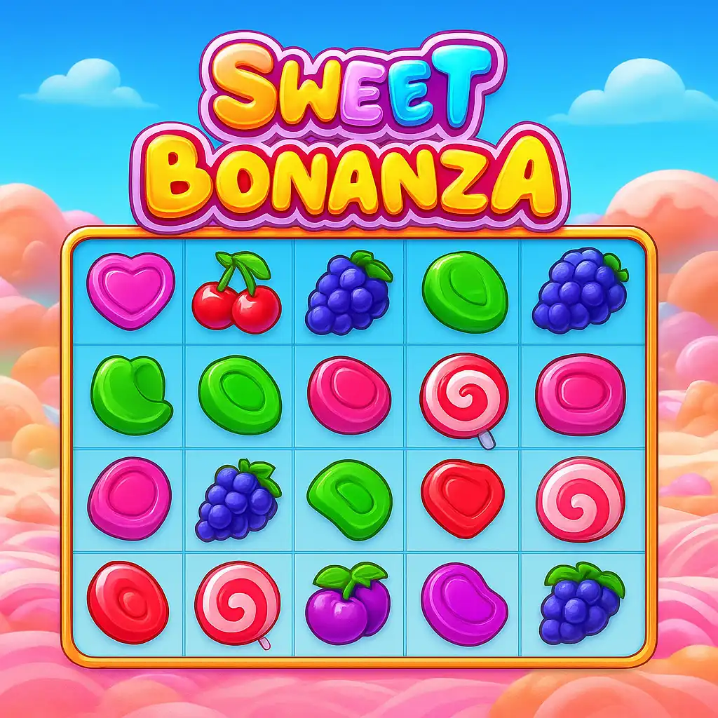 Sweet Bonanza slot game screenshot
