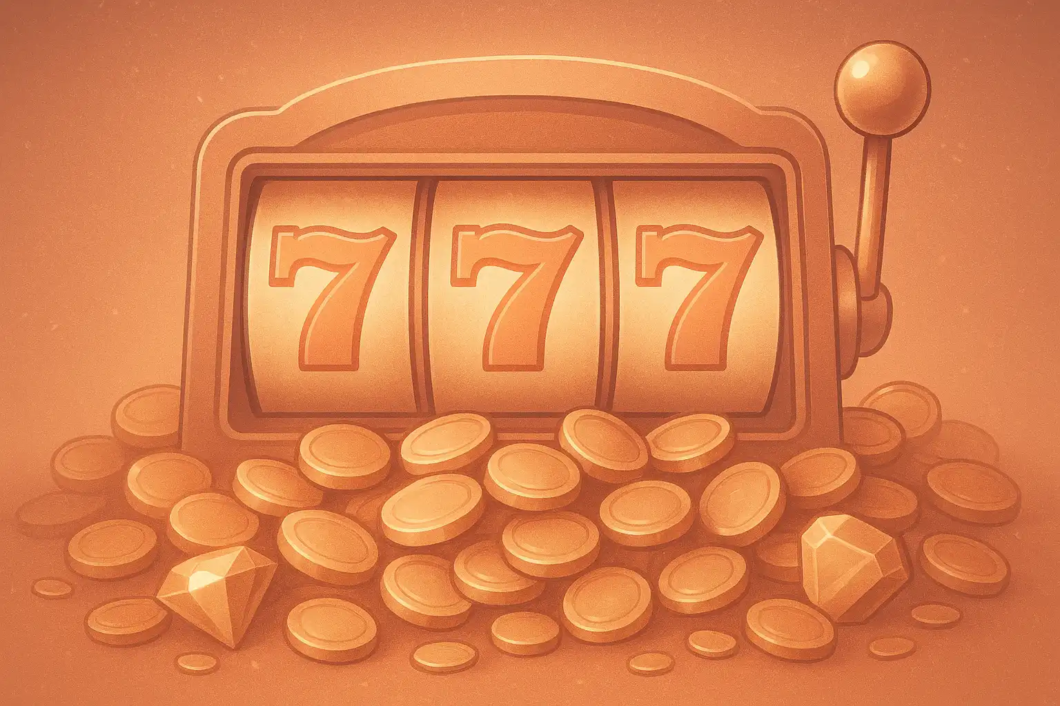 Slot machine reels representing the Turbosven Casino slots section